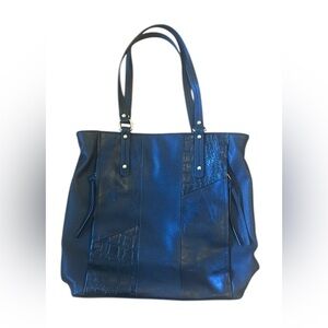 Relic by Fossil Noelle Black Vegan Leather Tote